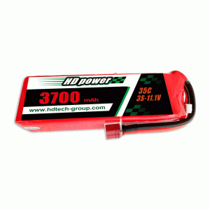 Baterie lipo HD POWER 3700mAh 35C 3S 11.1V