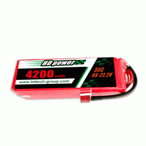 Baterie lipo HD POWER 4200mAh 35C 6S 22.2V